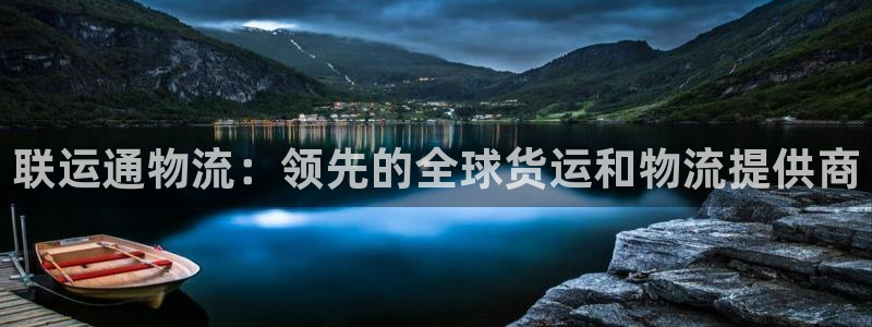 28圈娱乐官网网页：联运通物流：领先