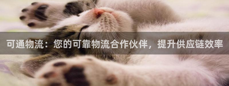 28圈注册网站多少钱：可通物流：您的