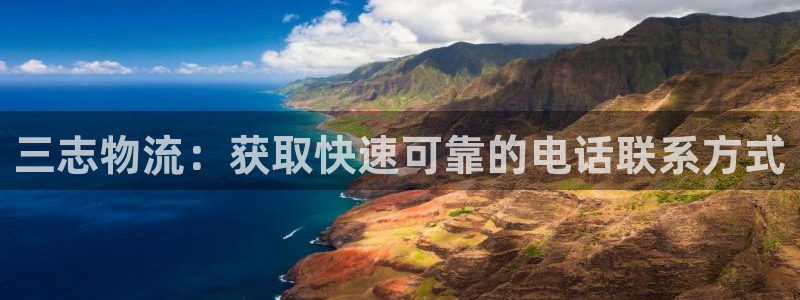 28圈注册网站链接怎么弄：三志物流：
