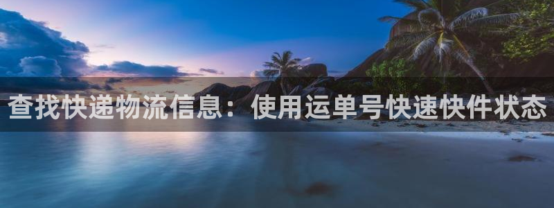 28圈aPP退款：查找快递物流信息：
