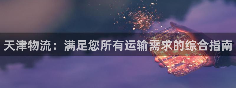 28圈稳吗：天津物流：满足您所有运输
